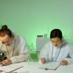 Microscopes - Scientists Doing Research in Laboratory