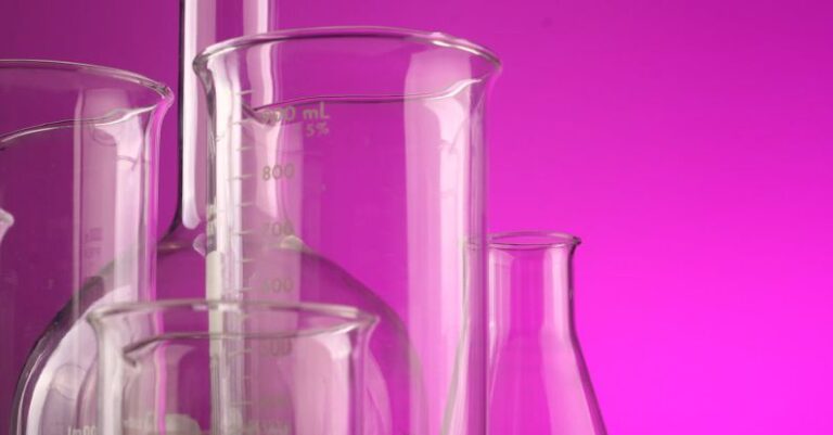 Science - Several Laboratory Glasses