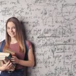 Quantum Physics - Woman Holding Books