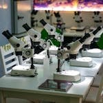 Microscopes in a Laboratory