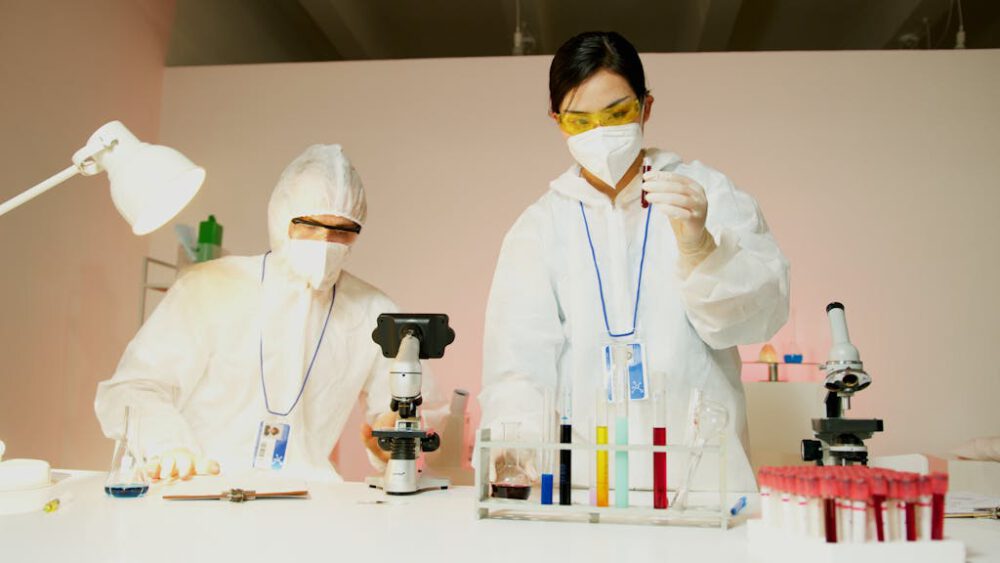 Scientists in Lab Coats